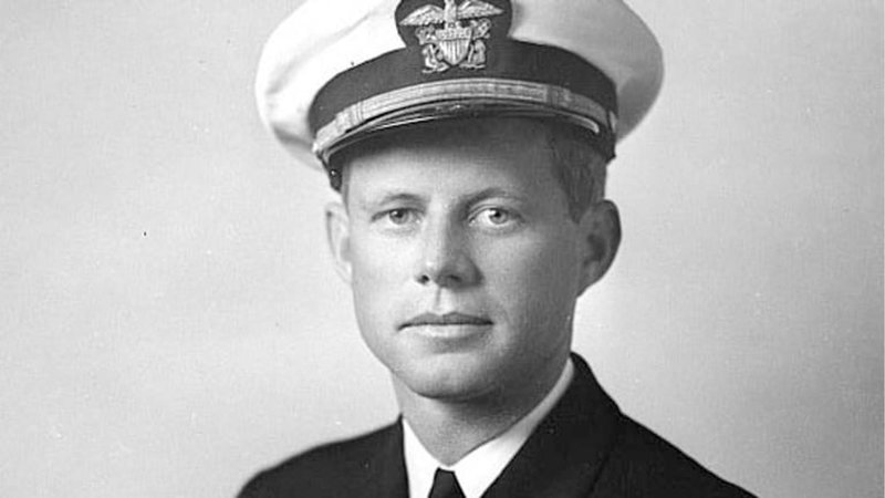 Presidents military careers John F. Kennedy