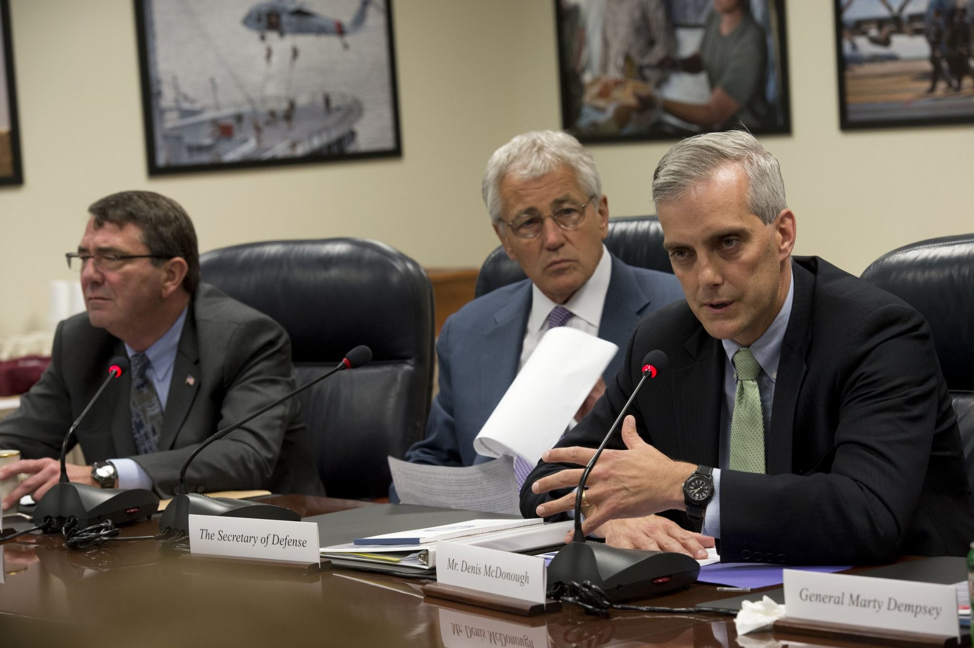 Denis McDonough veterans affairs nomination