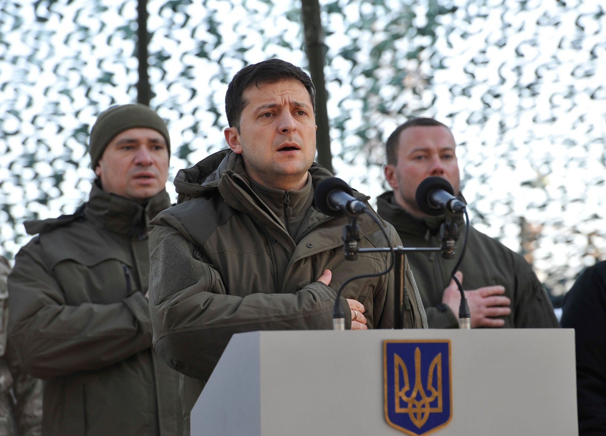 Zelenskyy Ukraine foreign volunteers