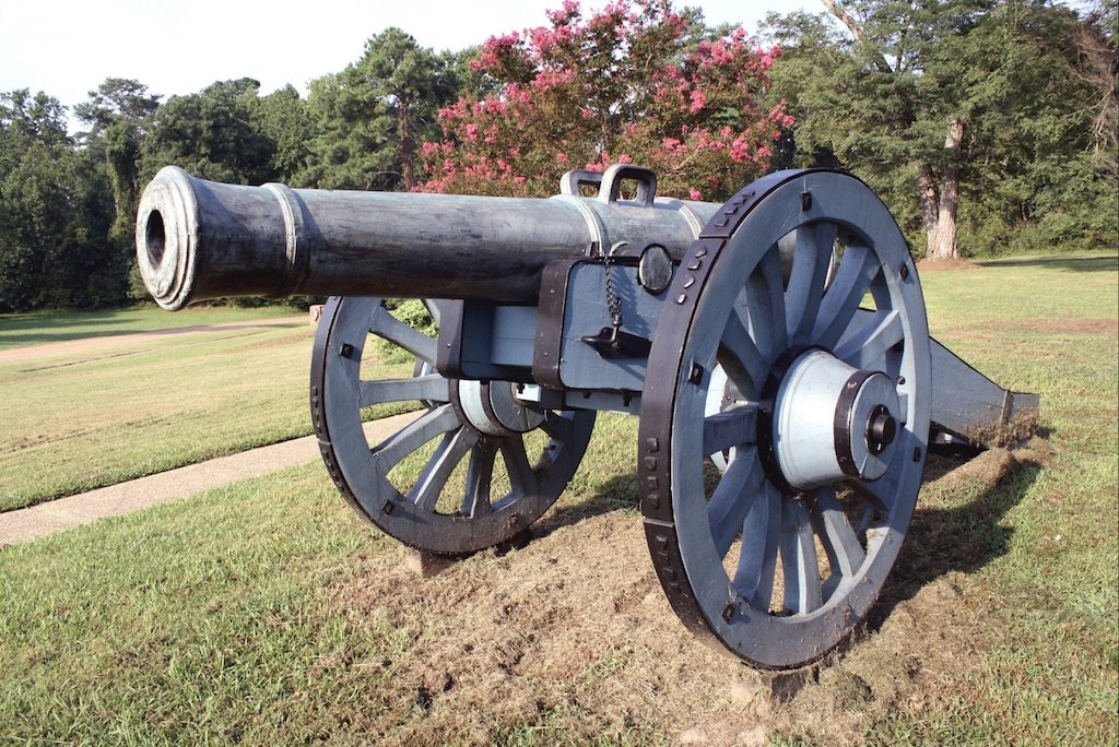 American Revolution cannon Yorktown coffee or die 