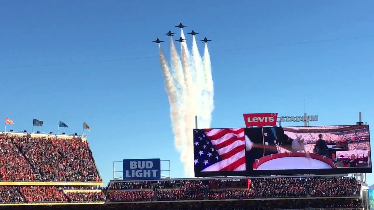Super Bowl military flyover history coffee or die