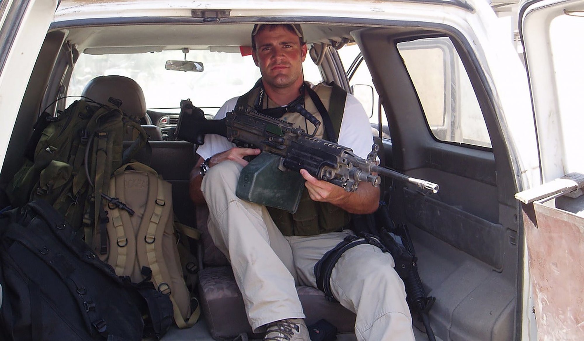Morgan Lerette, a former Army intelligence officer who spent 18 months in Iraq, writes about his experience as a Blackwater operative with countless missions in his new book, ‘Welcome to Blackwater: Mercenaries, Money and Mayhem in Iraq.’ Photo courtesy of Morgan Lerette.