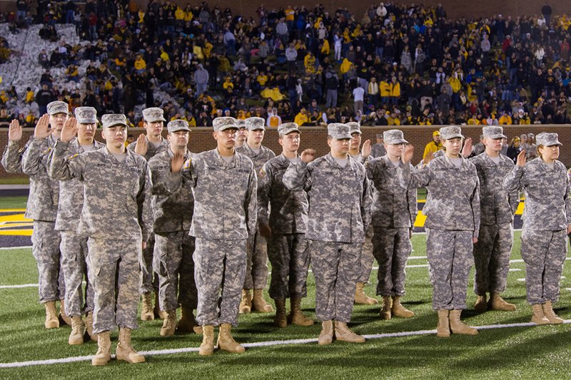national guard swearing in