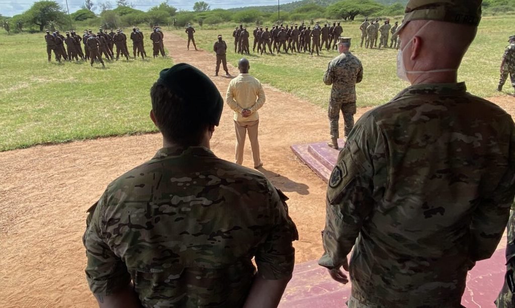 US Green Berets in Mozambique