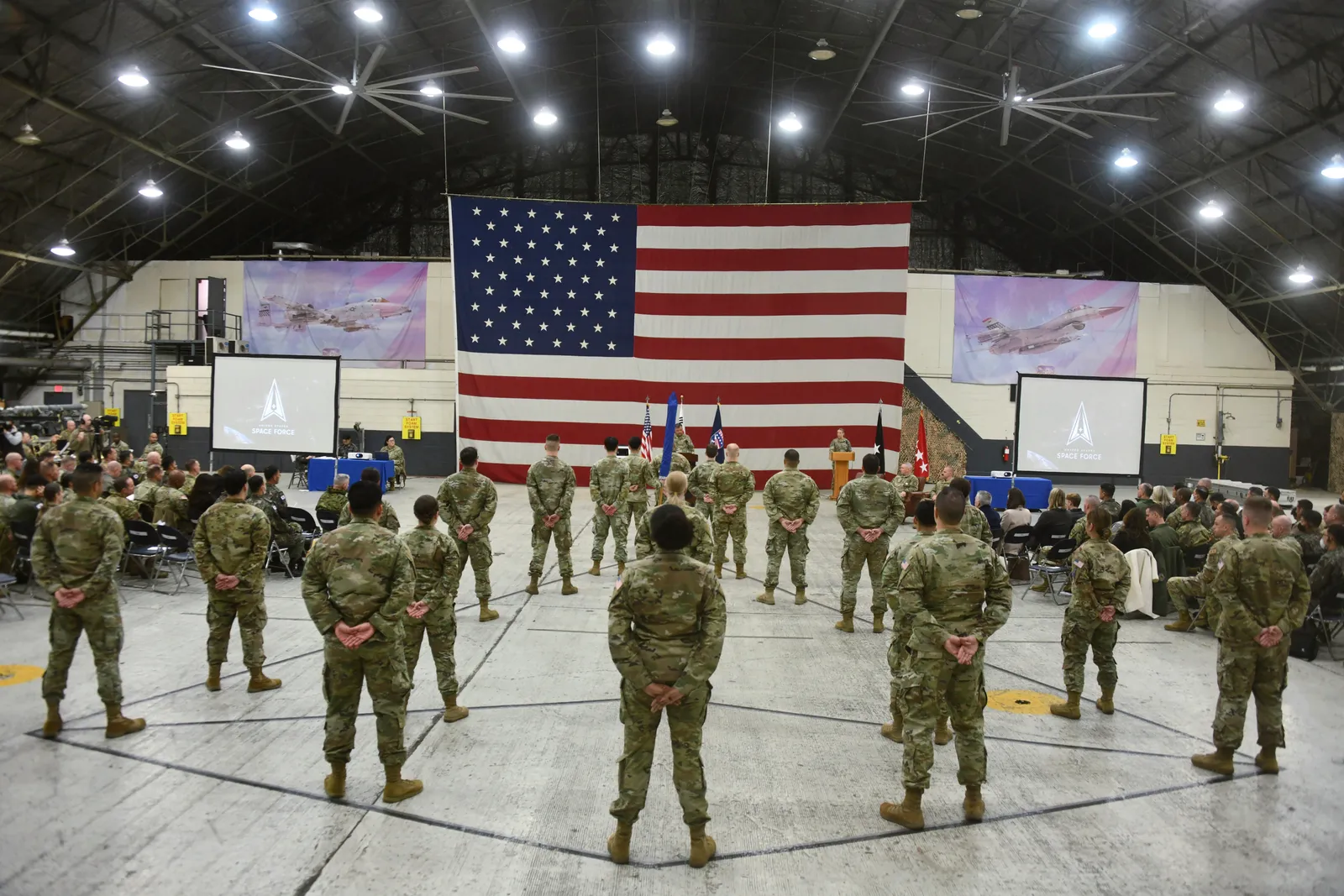 South Korea US, space unit in south korea
