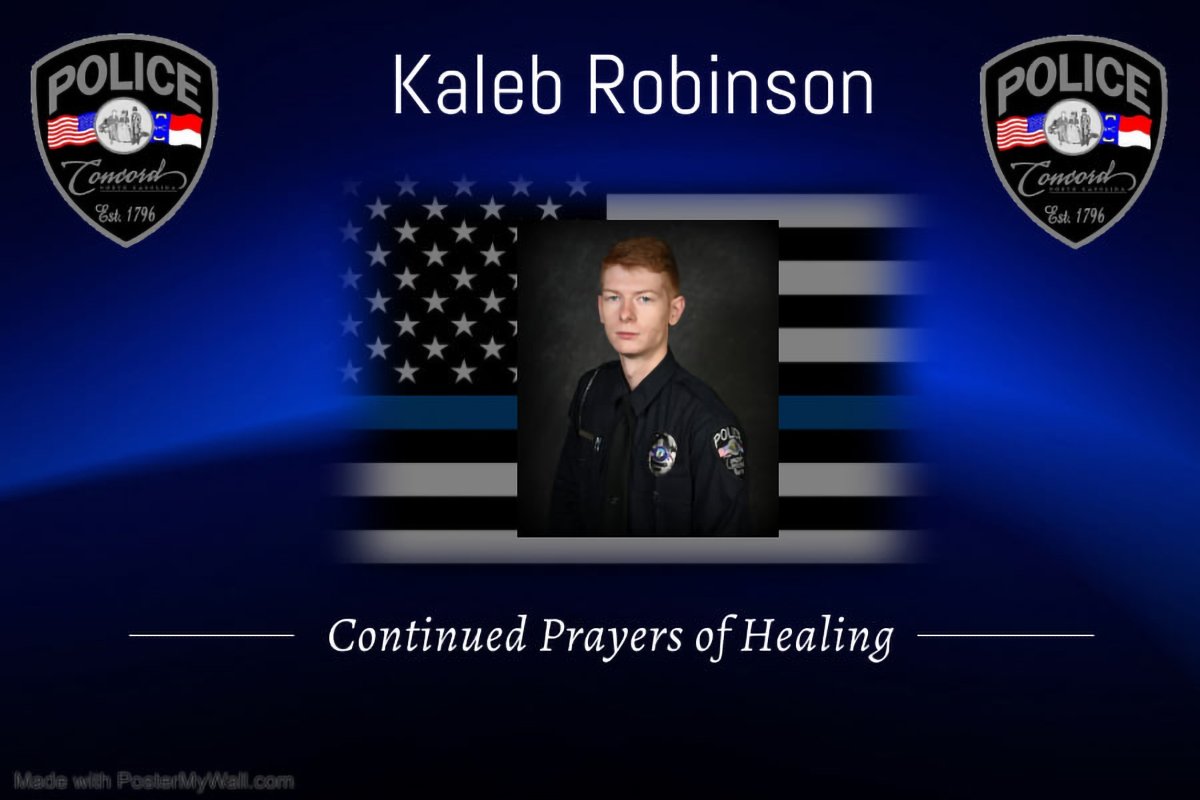Concord Police Department Officer Kaleb Robinson