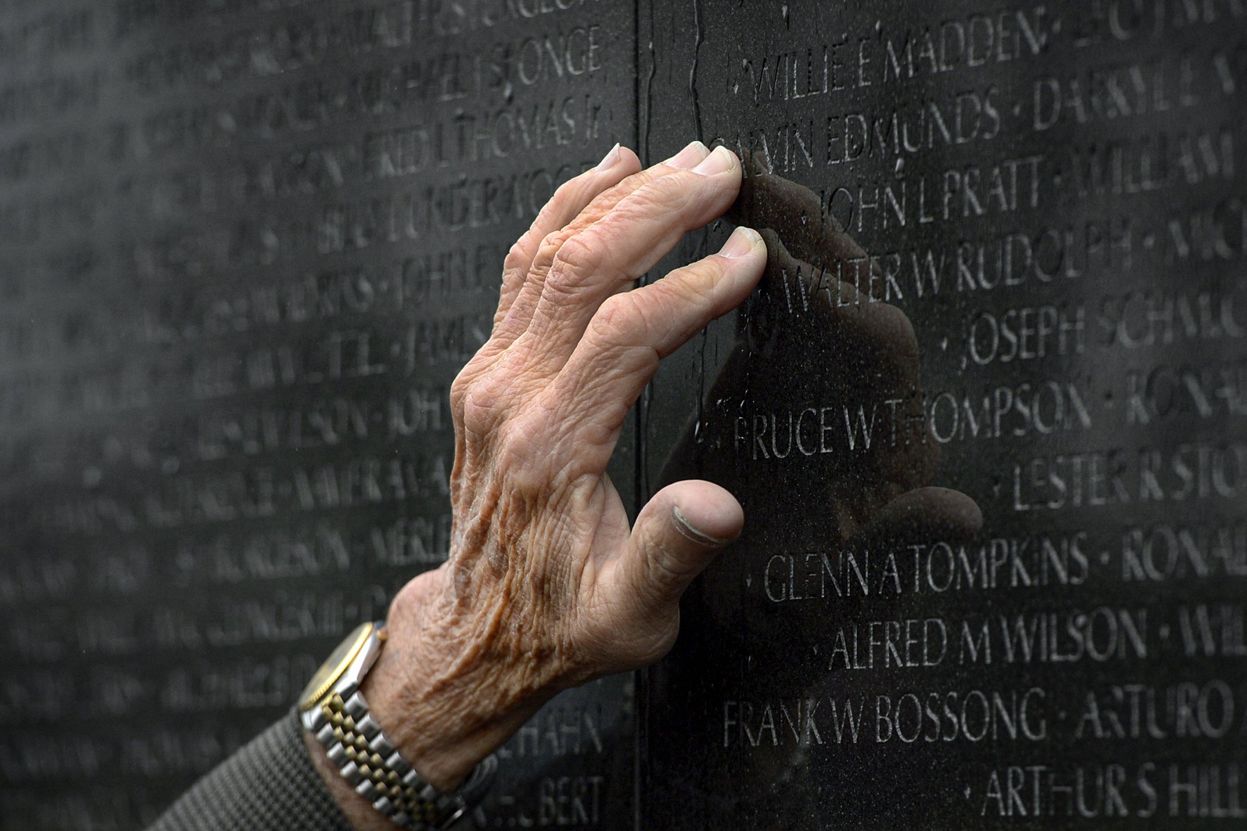 Vietnam Veterans Memorial Army Master Sgt. Jose Rodela