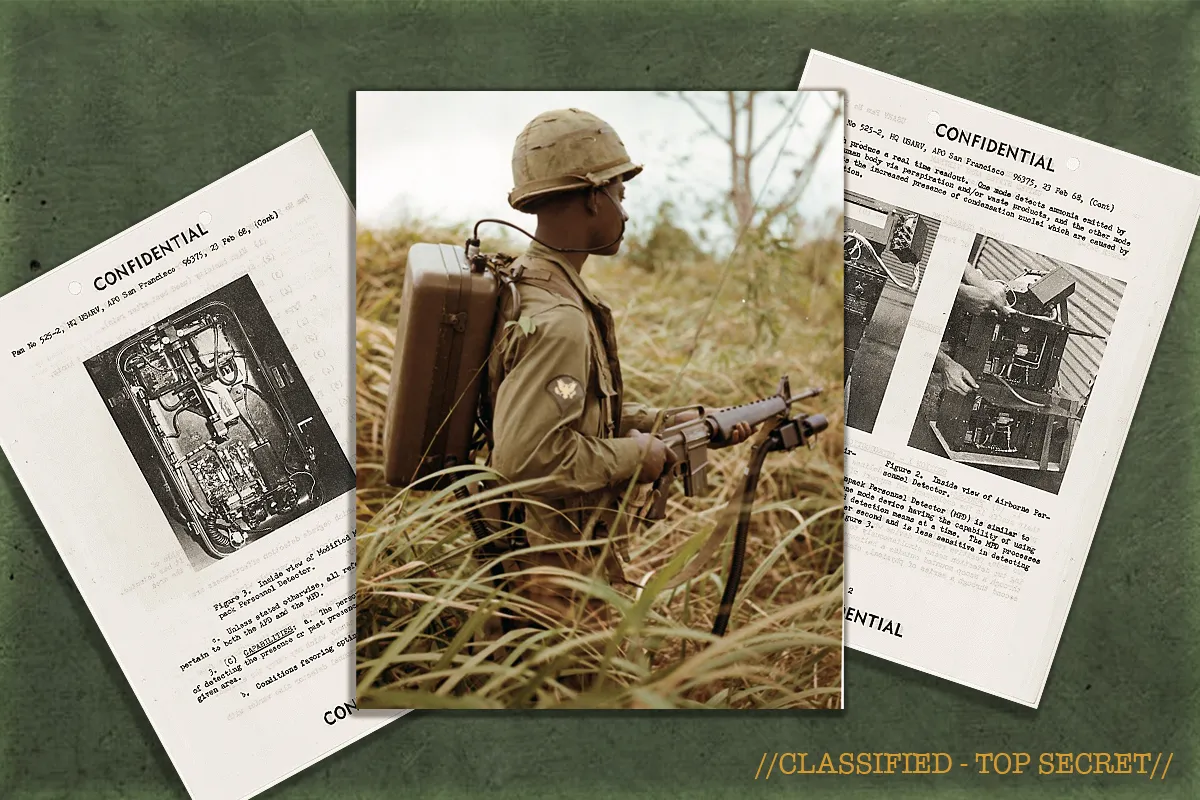 US army people sniffer vietnam