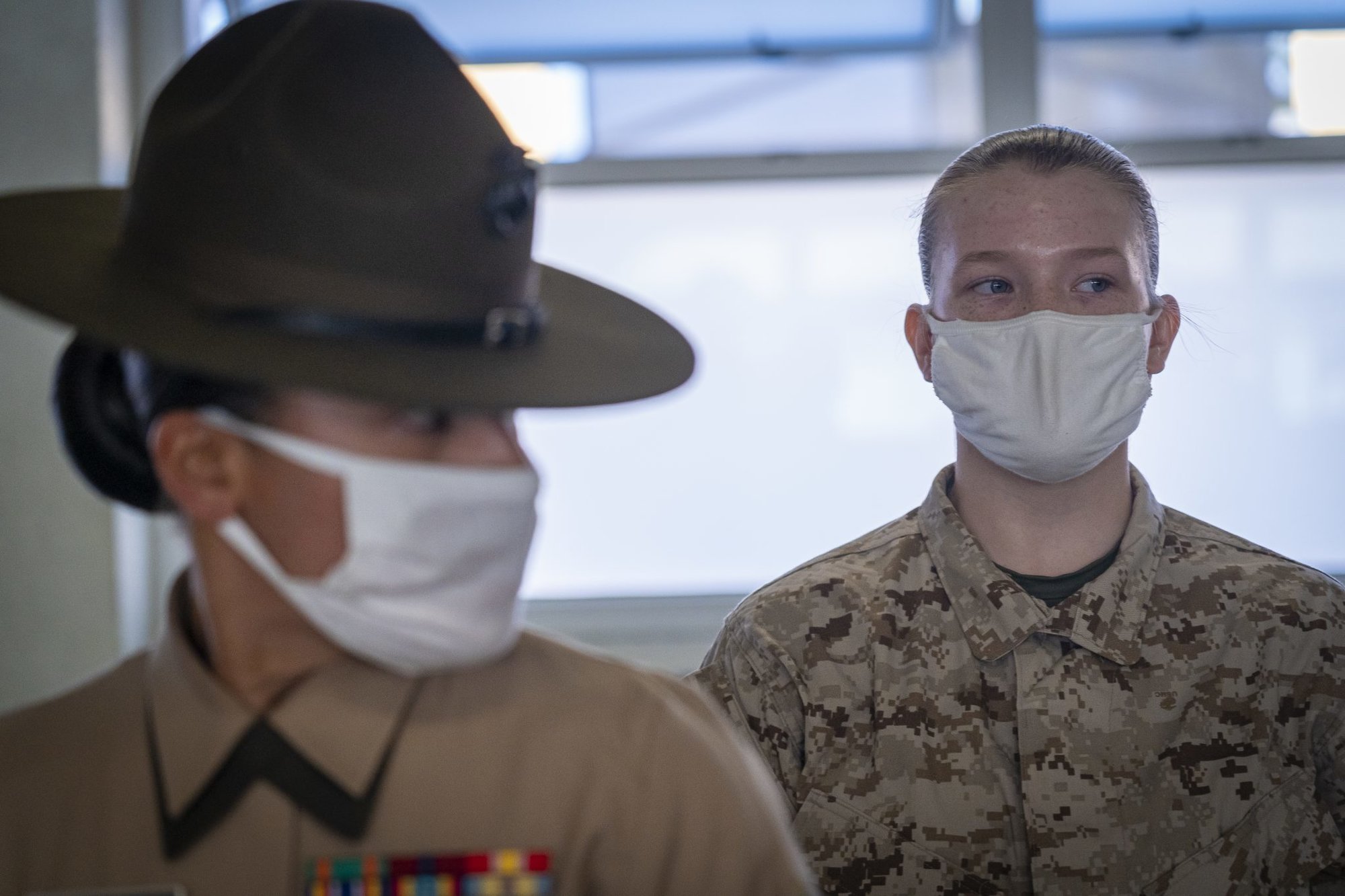 Marine Recruit Depot San Diego Sgt. Stephanie Fahl