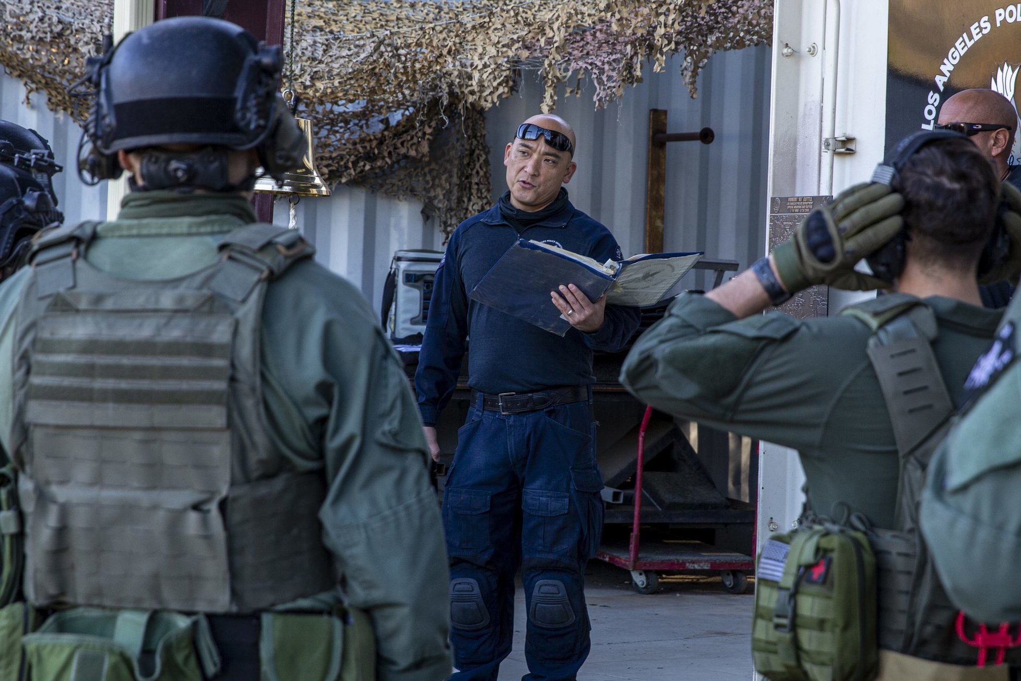 LAPD SWAT Marines coffee or die 