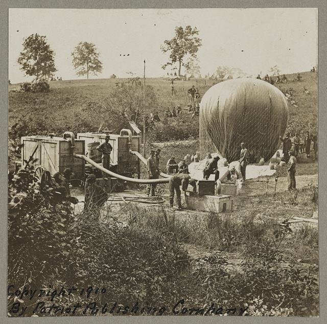 Union Army Balloon Corps coffee or die 