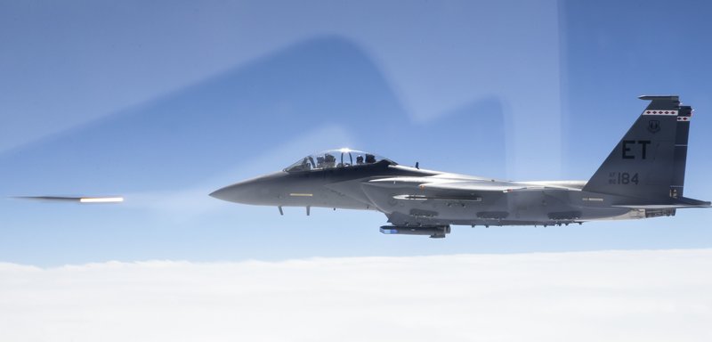 F-15E AMRAAM Test
