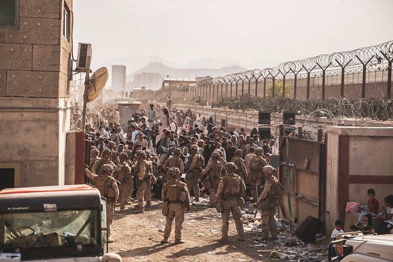 marine corps Kabul evacuation