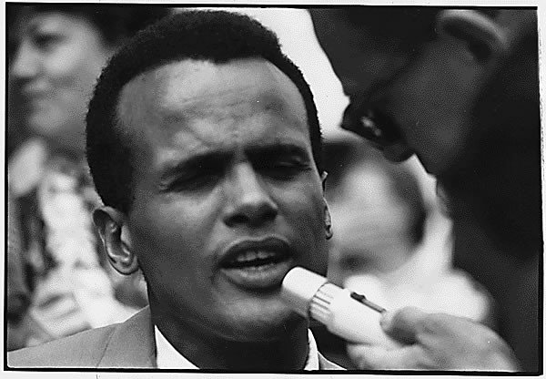 black celebrity veterans, harry belafonte