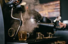 The invention of the espresso machine was groundbreaking for Italian coffee. Photo courtesy of Black Rifle Coffee Company.