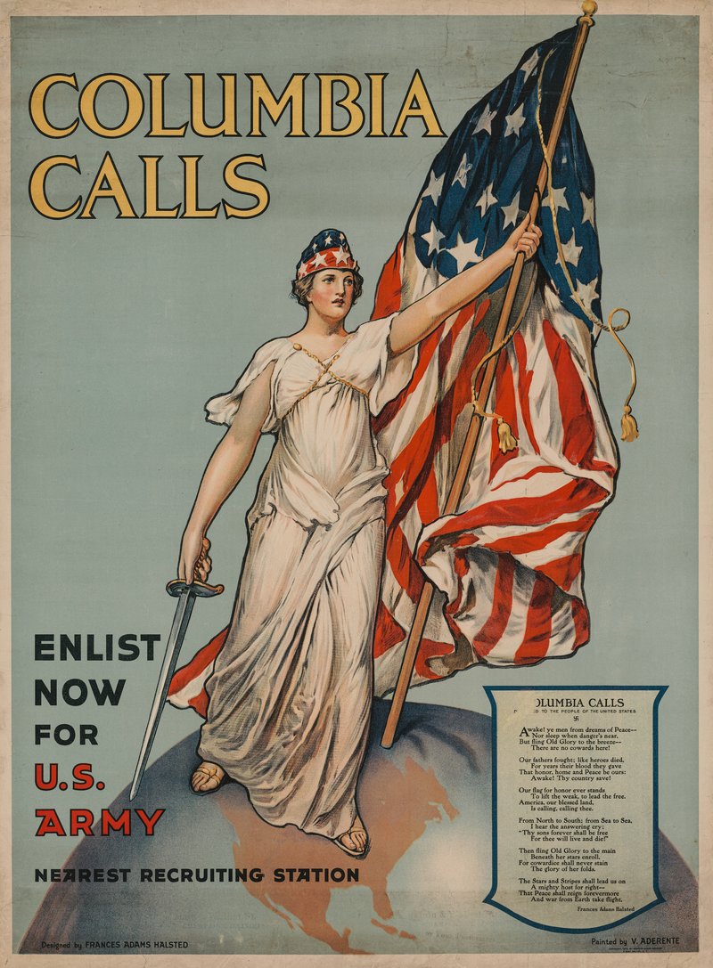 WWI recruitment poster