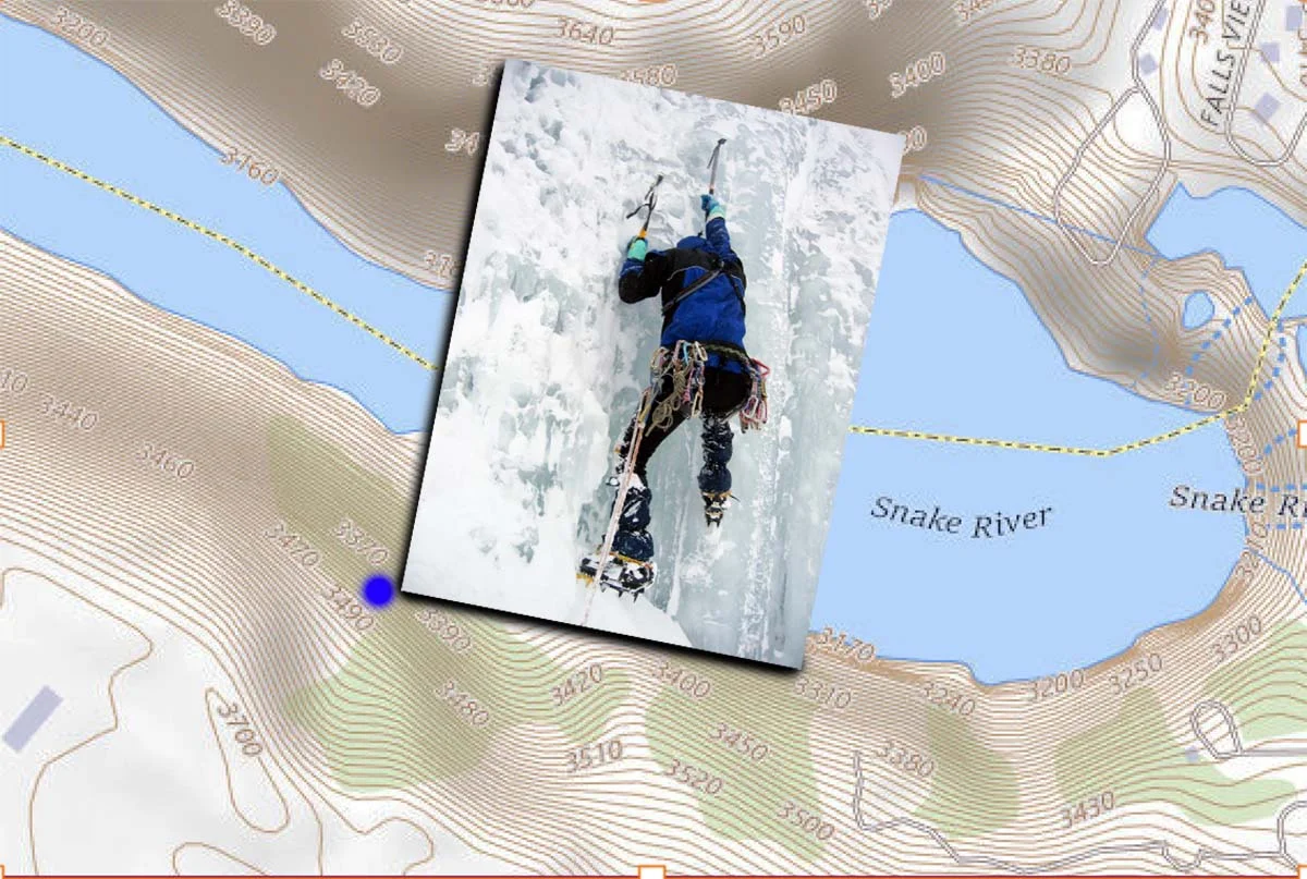 ice climbing