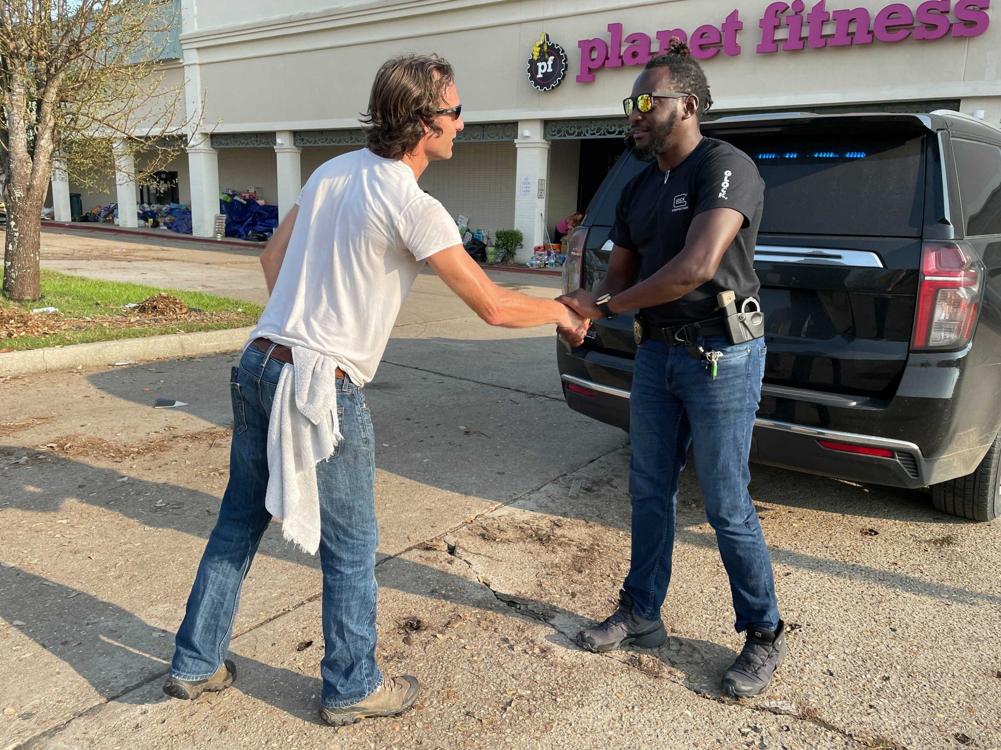 Cajun Navy Hurricane Ida relief efforts