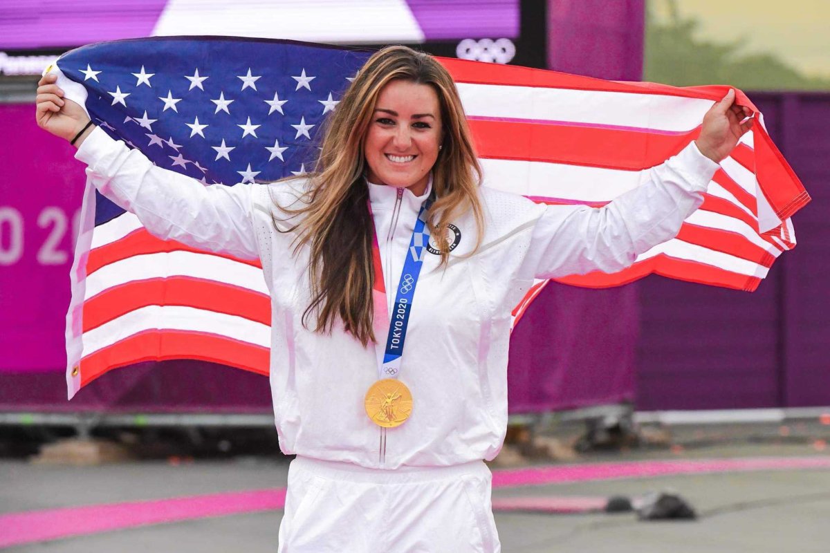 1st Lt. Amber English skeet gold medalist Tokyo 2020 Olympics