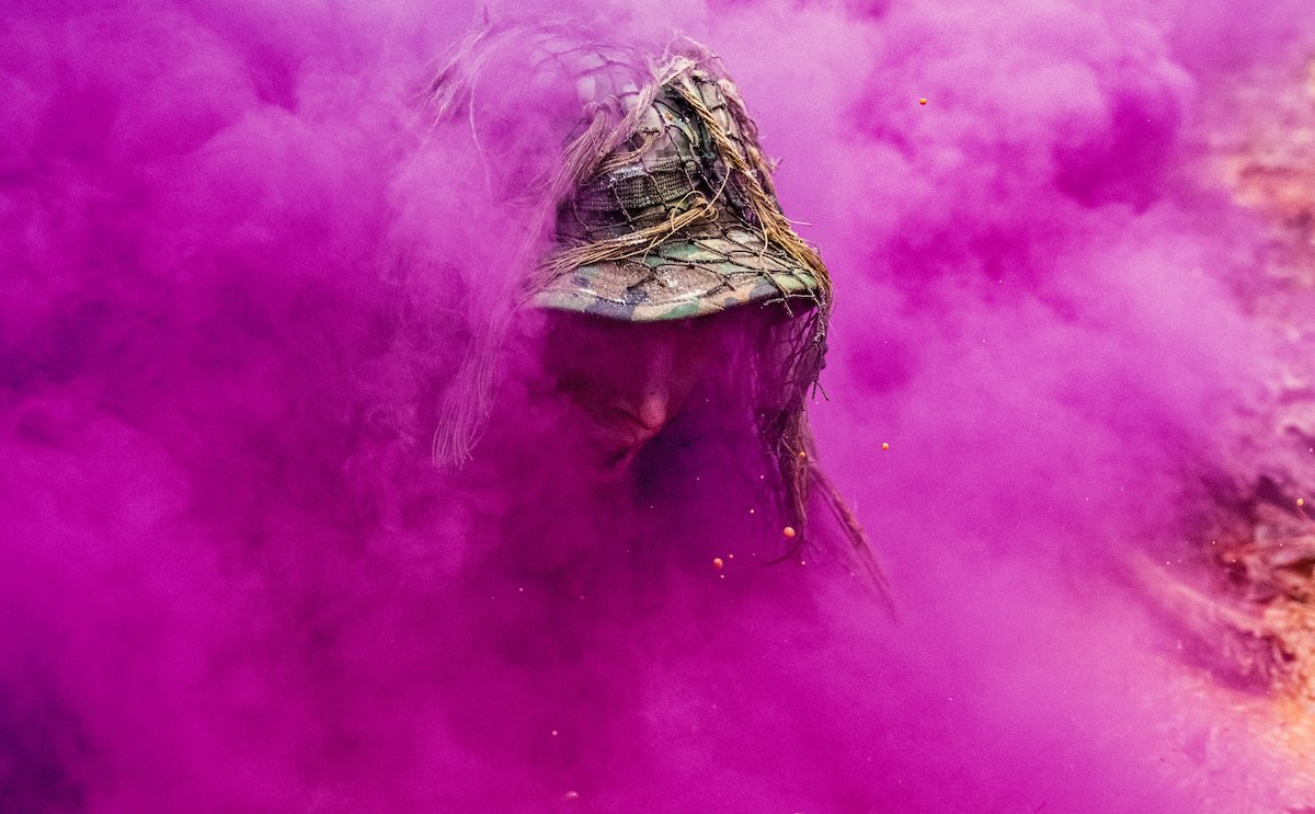 sniper school purple smoke