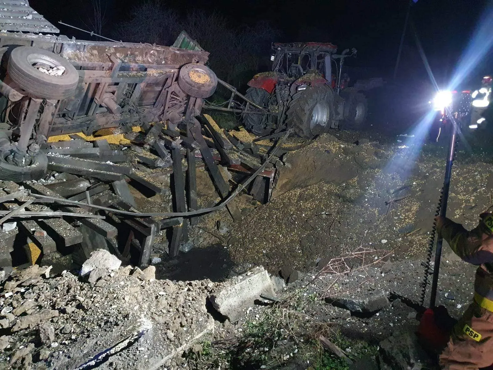 Russian missiles in Poland