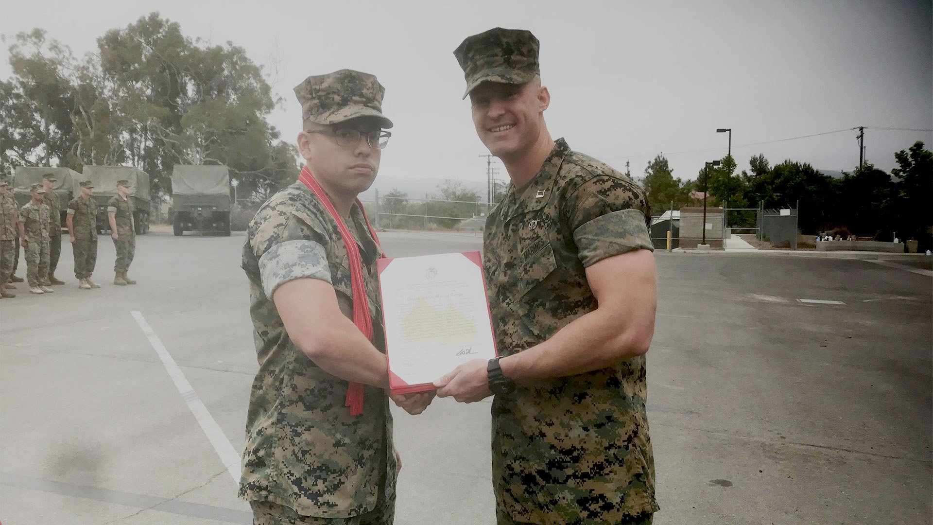 Marine veteran
