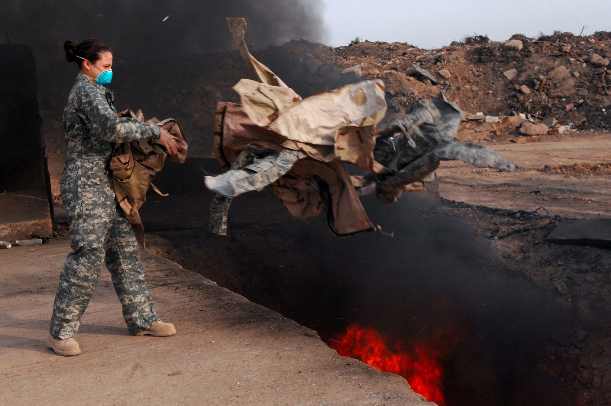 burn pits military toxic exposures