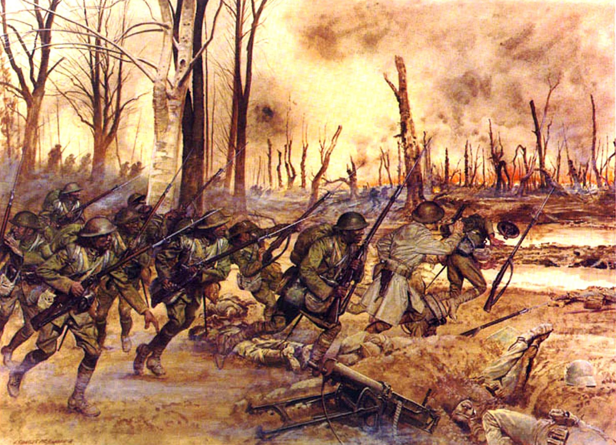Harlem Hellfighters World War I coffee or die 