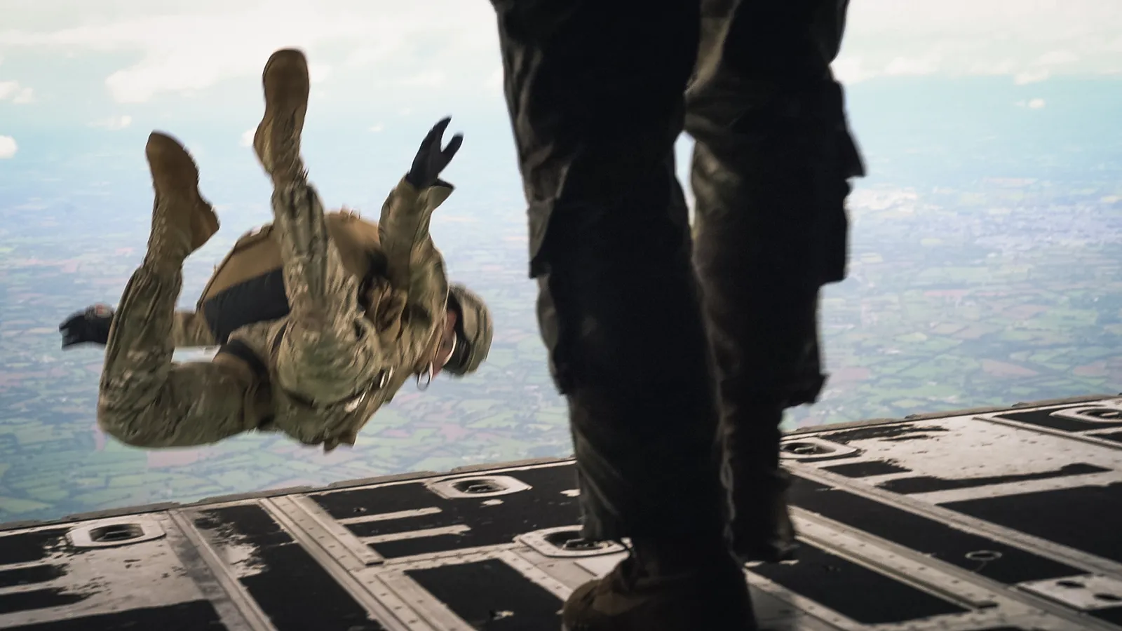 Final Normandy Dispatch: Free Fall Jump with American Special Operators