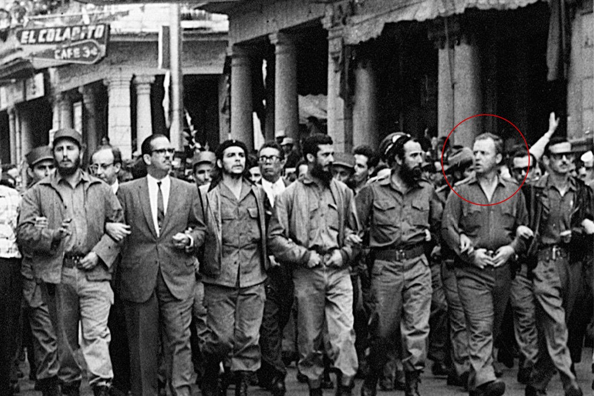 William Alexander Morgan and Fidel Castro