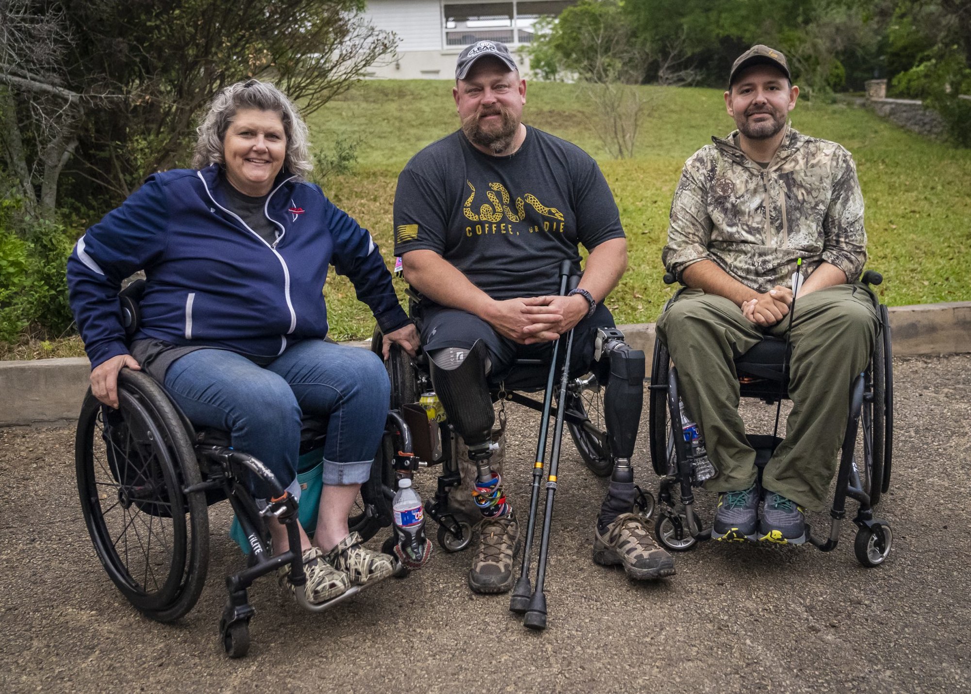 lia coryell eric burkett jason tabansky veteran adaptive athlete shoot 2021