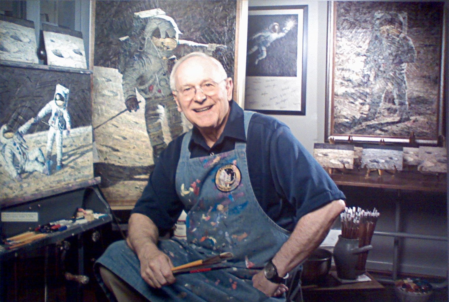 Alan Bean astronaut artist coffee or die 