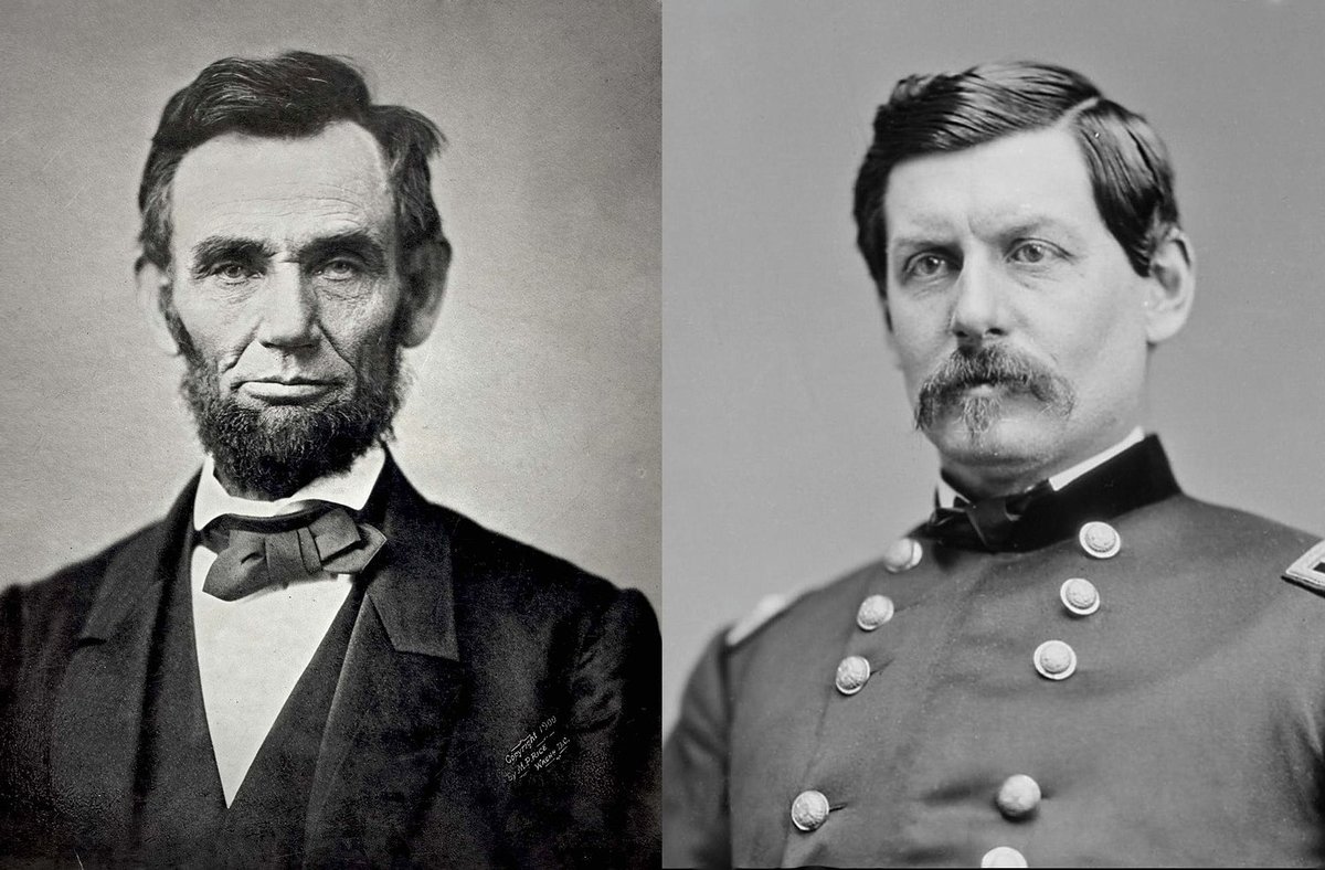 Held in late 1864, near the end of the Civil War, the presidential election pitted incumbent President Abraham Lincoln against the Democratic nominee, ex-US Army Gen. George B. McClellan. Coffee or Die Magazine composite.