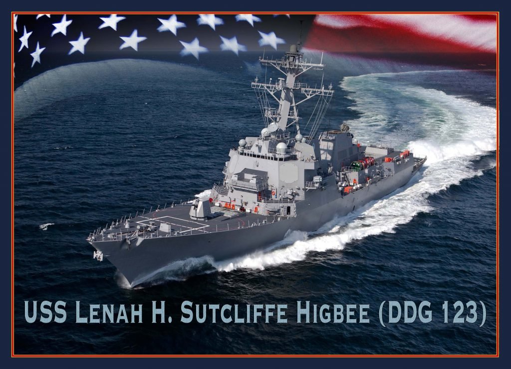 USS Lenah H. Sutcliffe Higbee coffee or die 