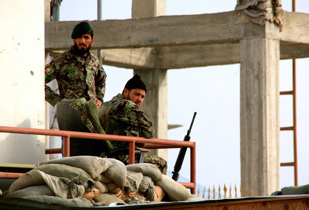 Afghan National Army soldiers at a base in Logar Province in 2013. Photo by Nolan Peterson/Coffee or Die.