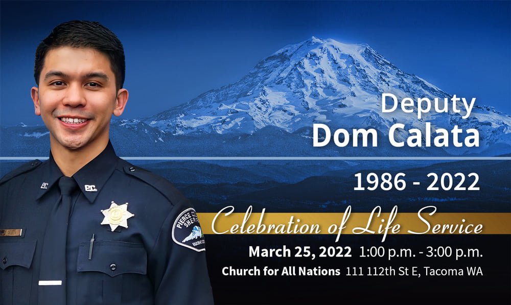 Pierce County Sheriff’s Deputy Dom Calata