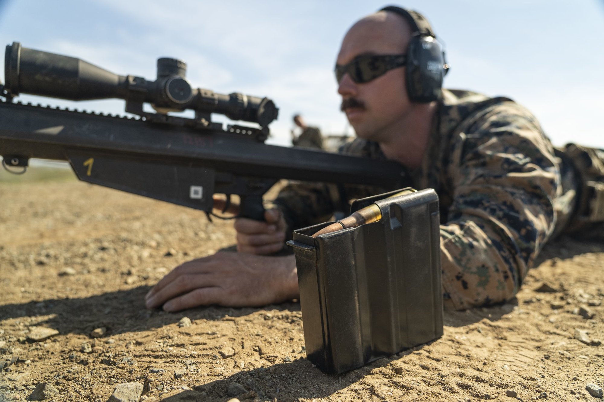 first Marine Reconnaissance Sniper Course