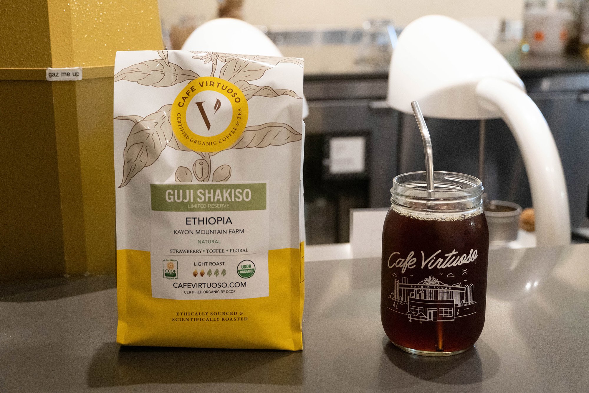 Cafe Virtuoso Japanese iced pour over coffee