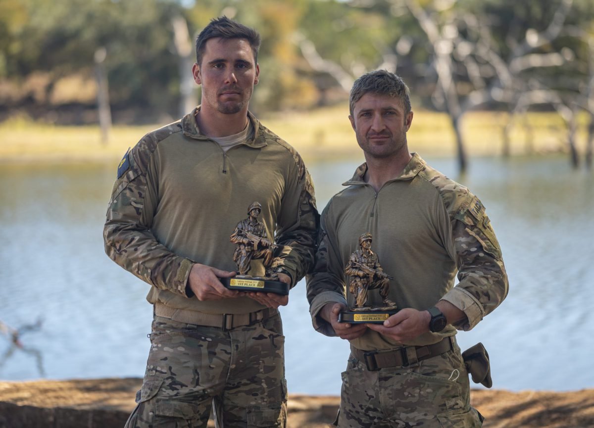 Staff Sgts. Aaron Conway and Brandon Cooke of the 14th Air Support Operations Squadron earned the title of best TACPs in the Air Force. Photo by Ethan E. Rocke/Coffee or Die Magazine
