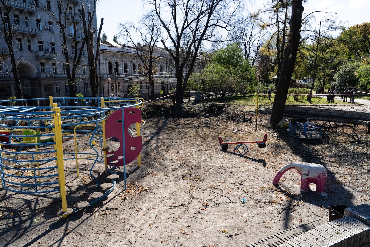 Kyiv damage