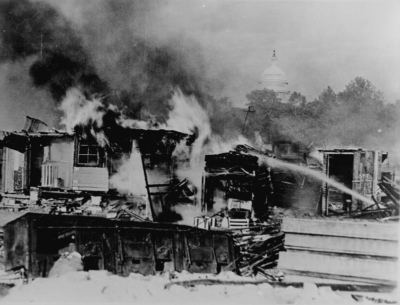 Bonus Army 1932 coffee or die 