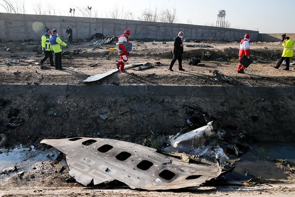 Hamas rocket attacks, Ukrainian International Airlines Flight 752 shot down by Iranian rockets