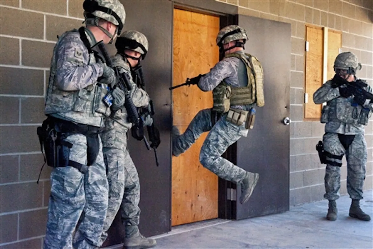 how not to kick down a door