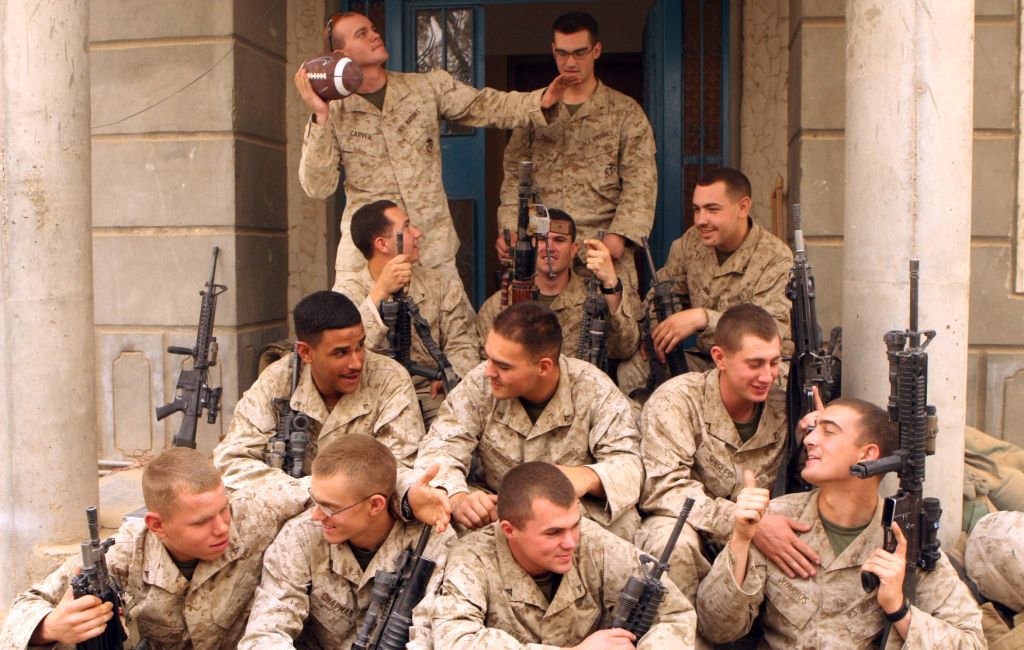 marines iraq coffee or die