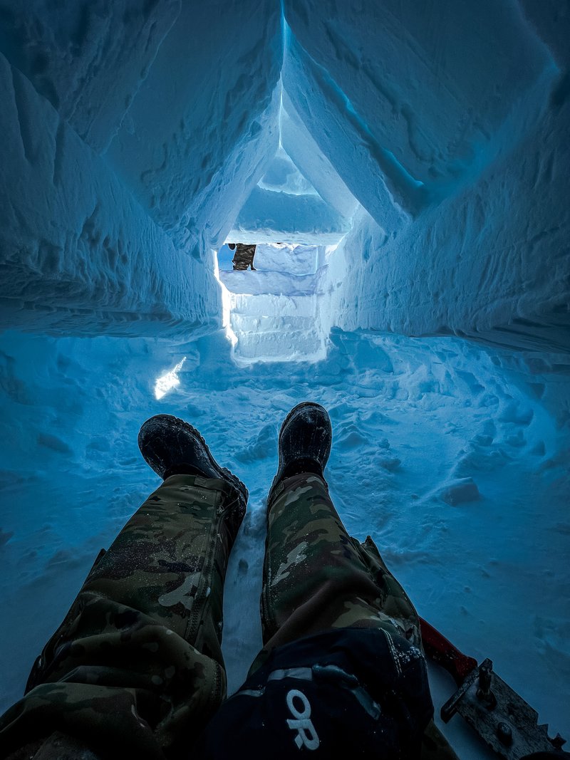 SERE specialist Arctic survival