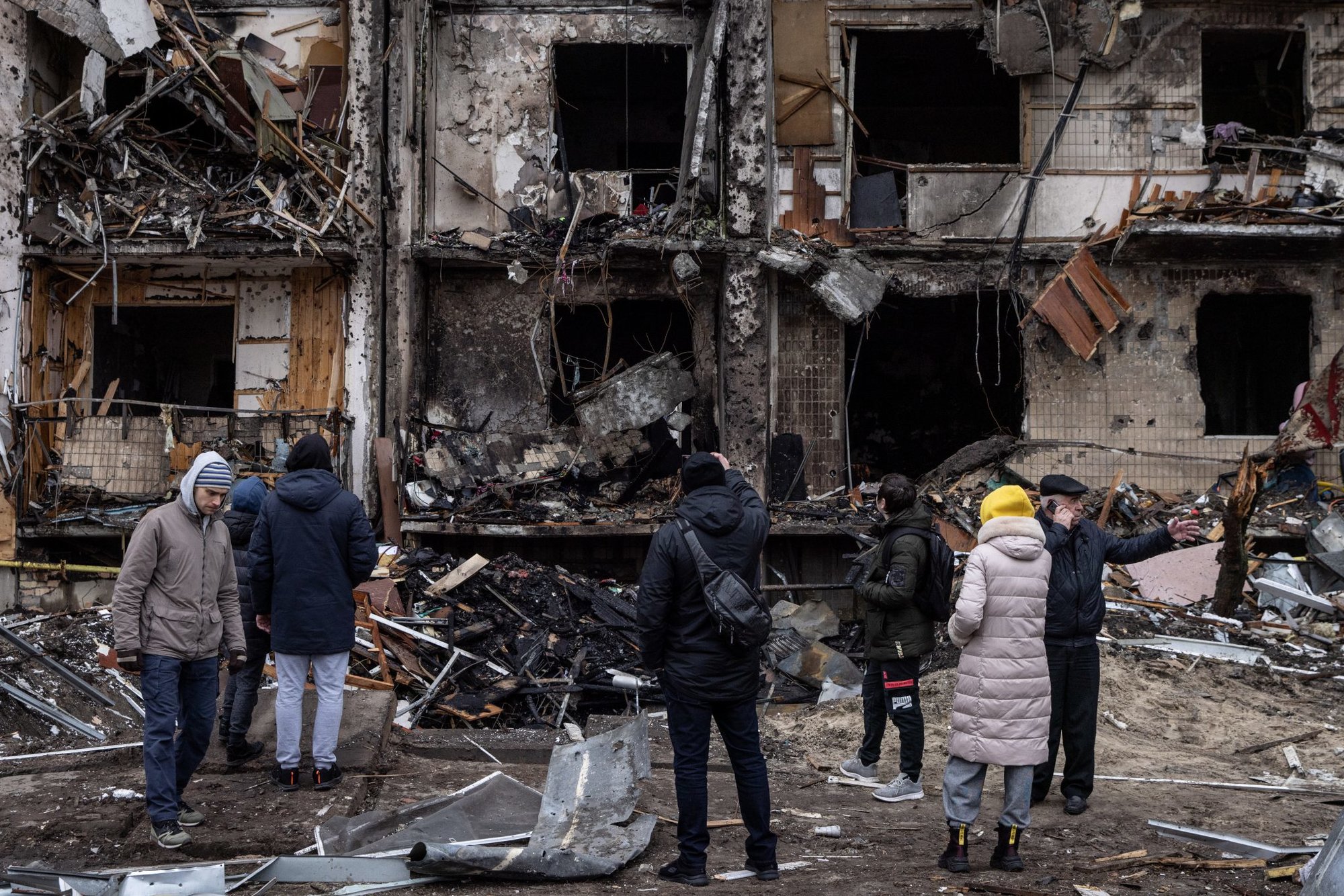 kyiv under siege, russian military invasion