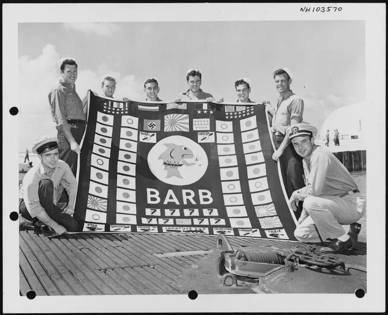 USS Barb submarine train coffee or die