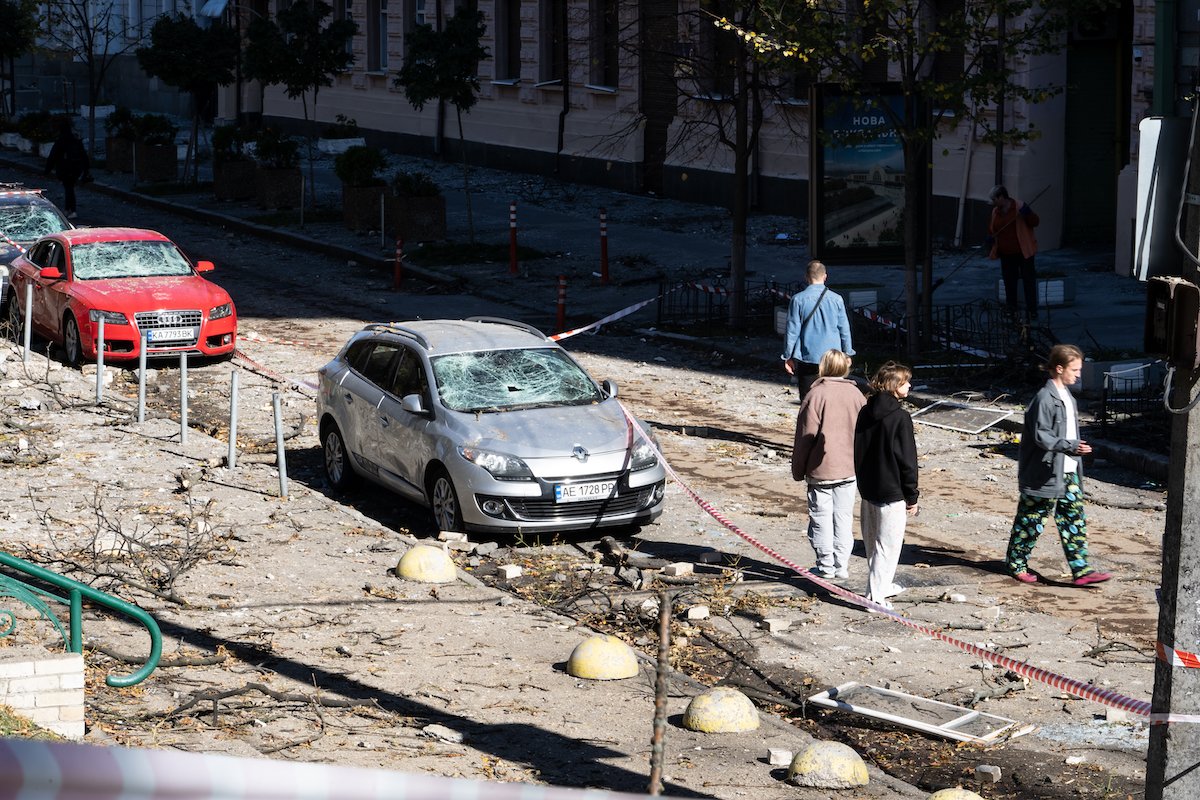 Kyiv damage