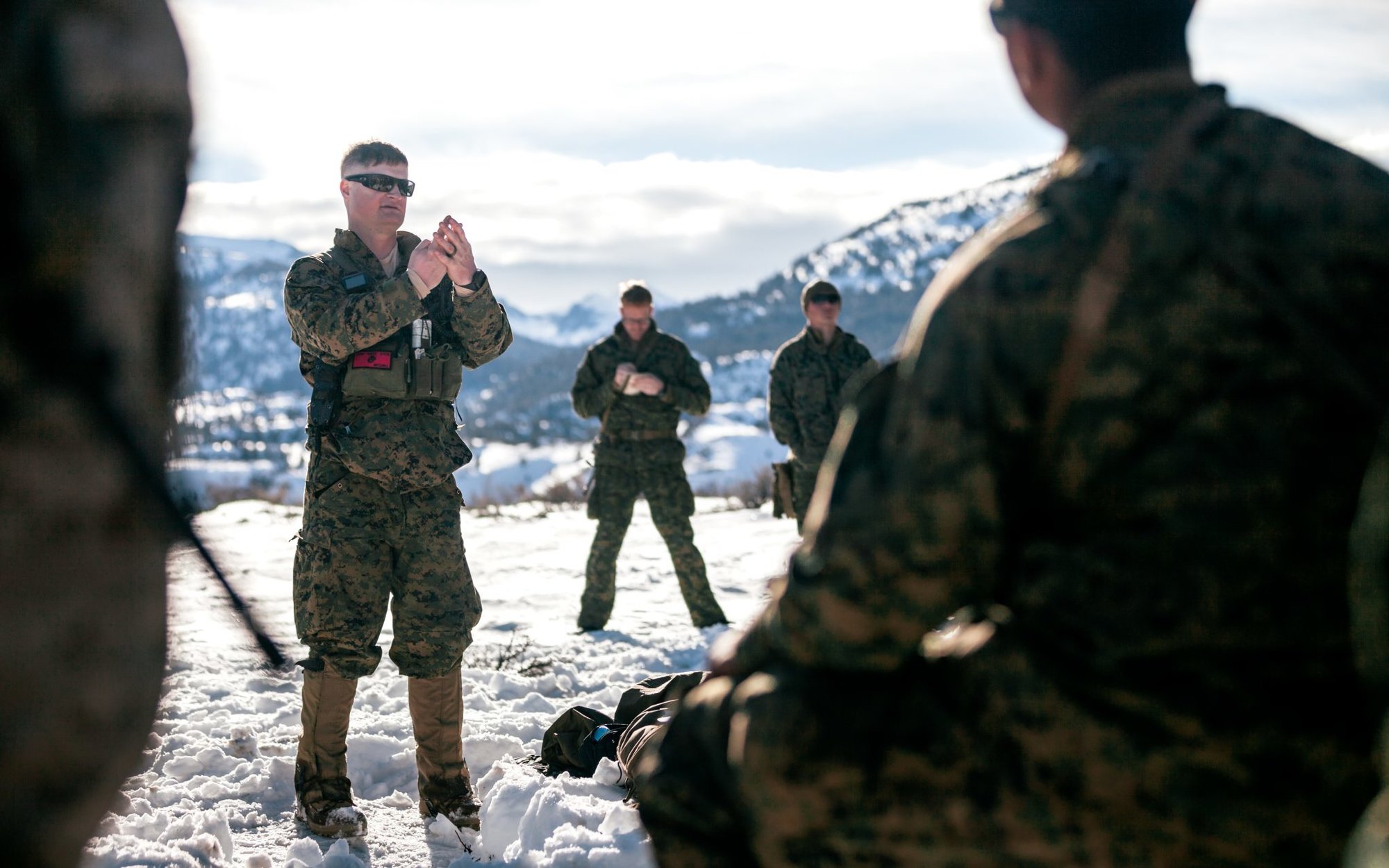 mountain warfare training