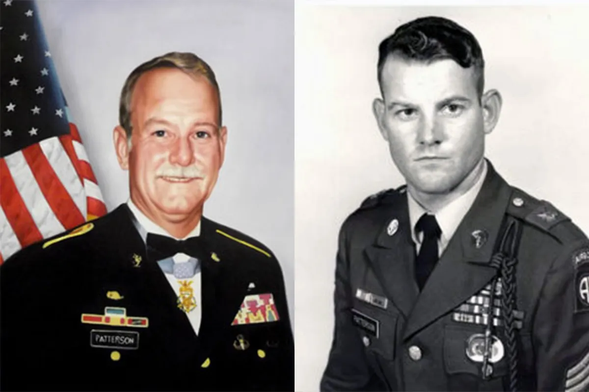 Medal of Honor recipient Robert Patterson.